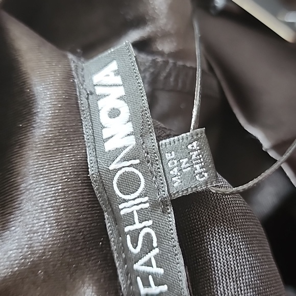 Fashion Nova satin pants black - Picture 9 of 9